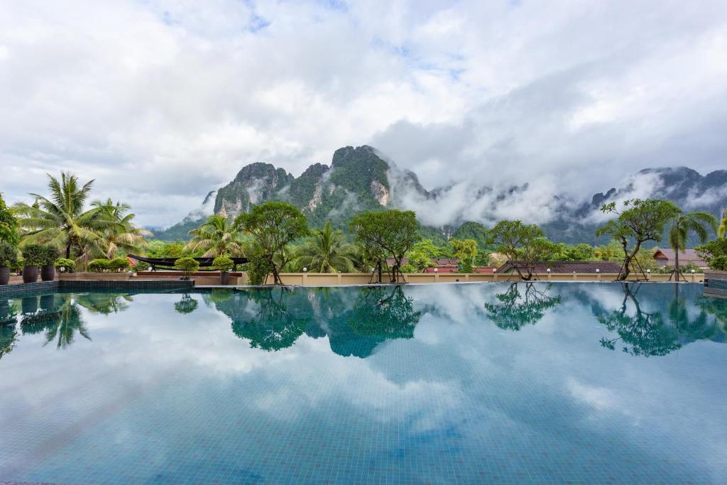 Vang Vieng Panorama View, Laos